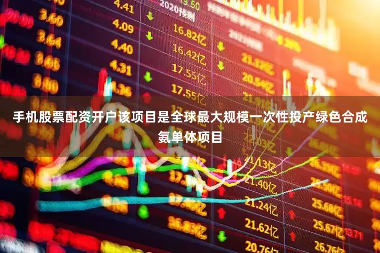 手机股票配资开户该项目是全球最大规模一次性投产绿色合成氨单体项目